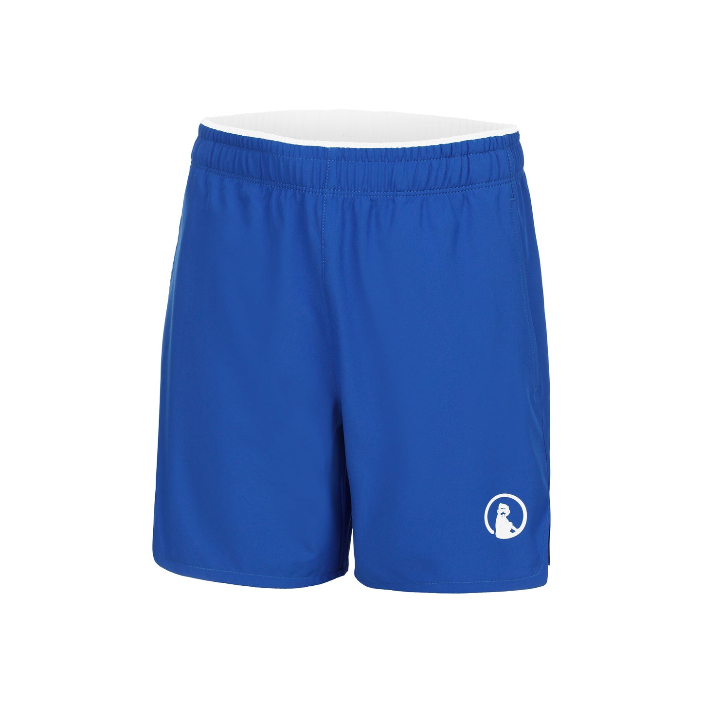 Quiet Please Smash Shorts Jongens-blauw, wit