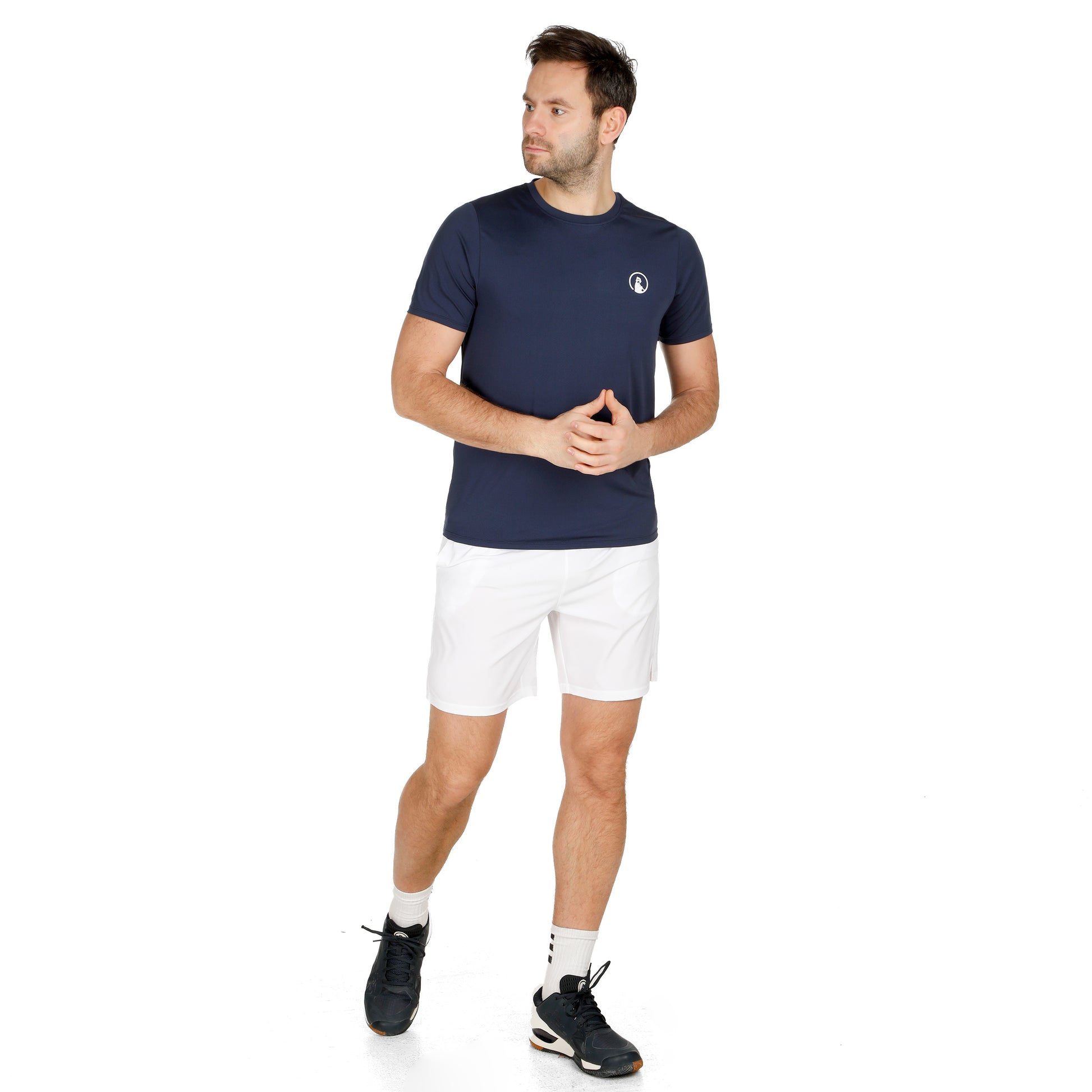 Quiet Please Receiver T-shirt Heren-Donkerblauw