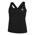 Serve & Volley 2.0 Tanktop Dames-Zwart