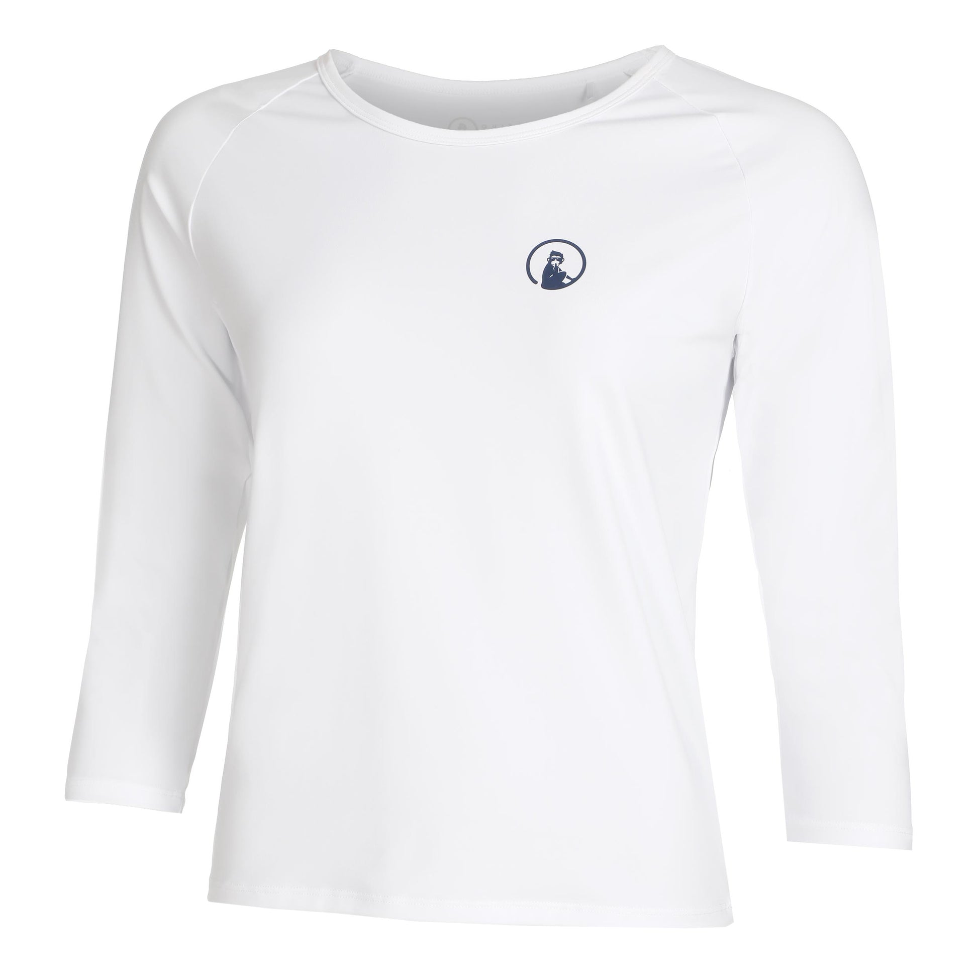 Quiet Please Mixed Longsleeve Dames-Wit