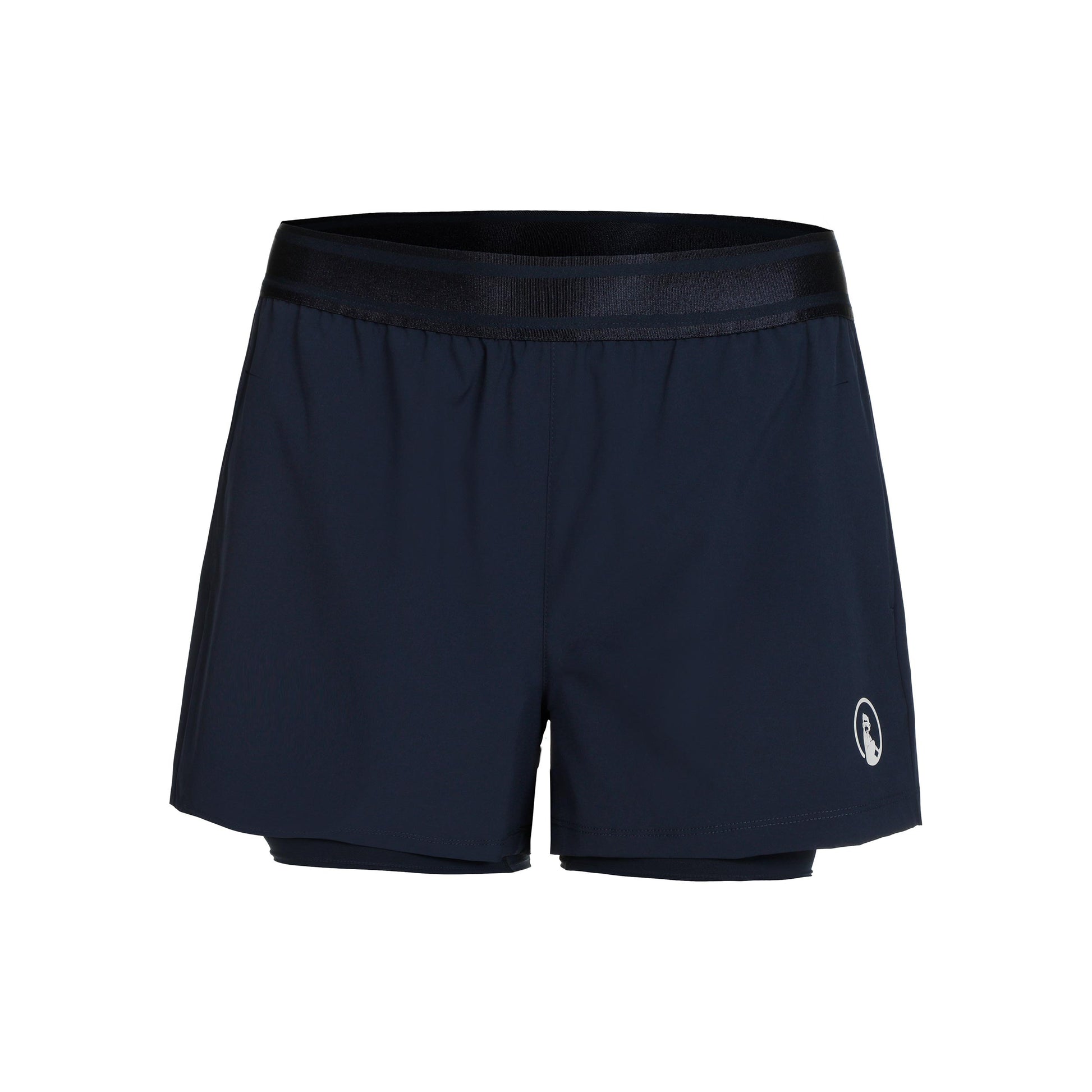 Quiet Please Point 2in1 Shorts Dames-Donkerblauw