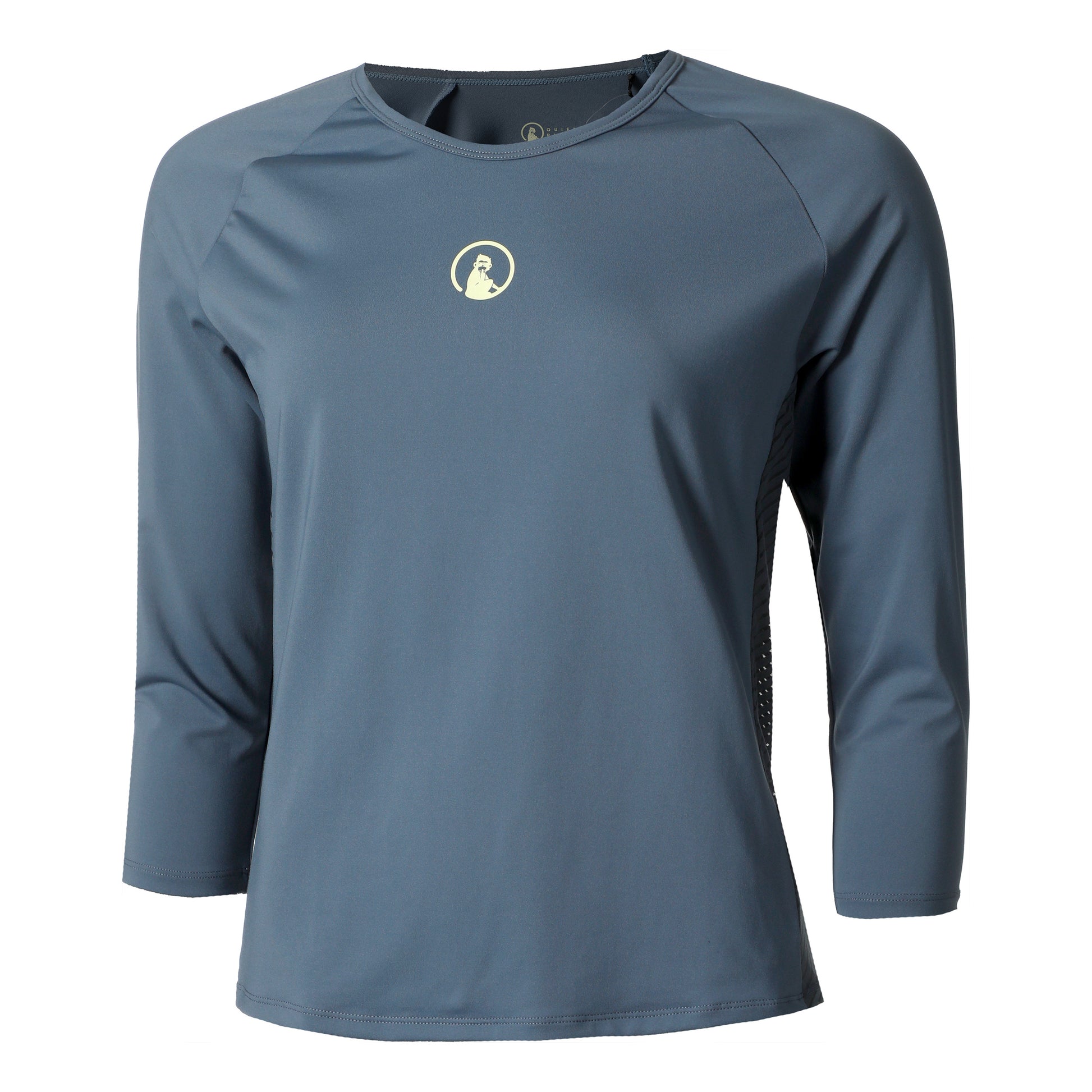 Quiet Please Stripes Longsleeve Dames - blauw,