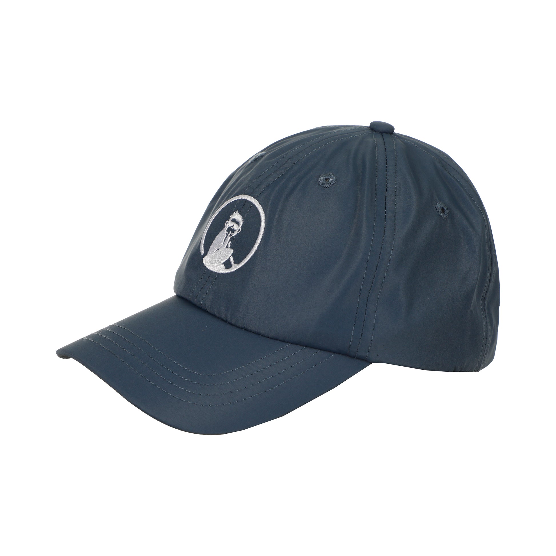 Quiet Please Court Cap Unisex - blaugrau,