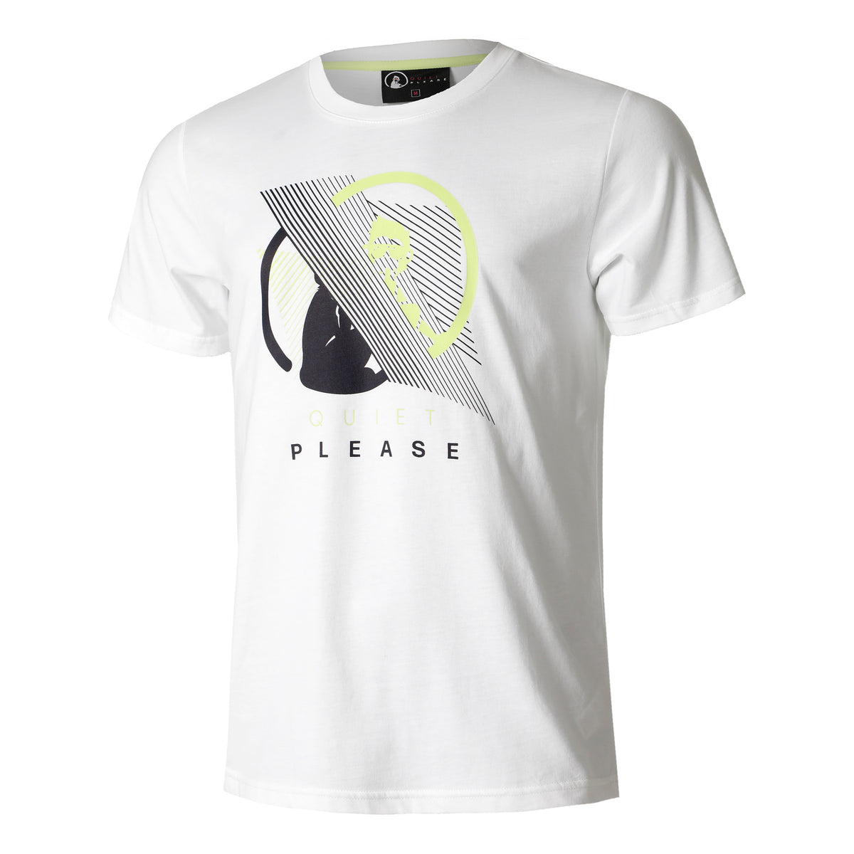 Quiet Please Portal T-shirt Heren - wit,