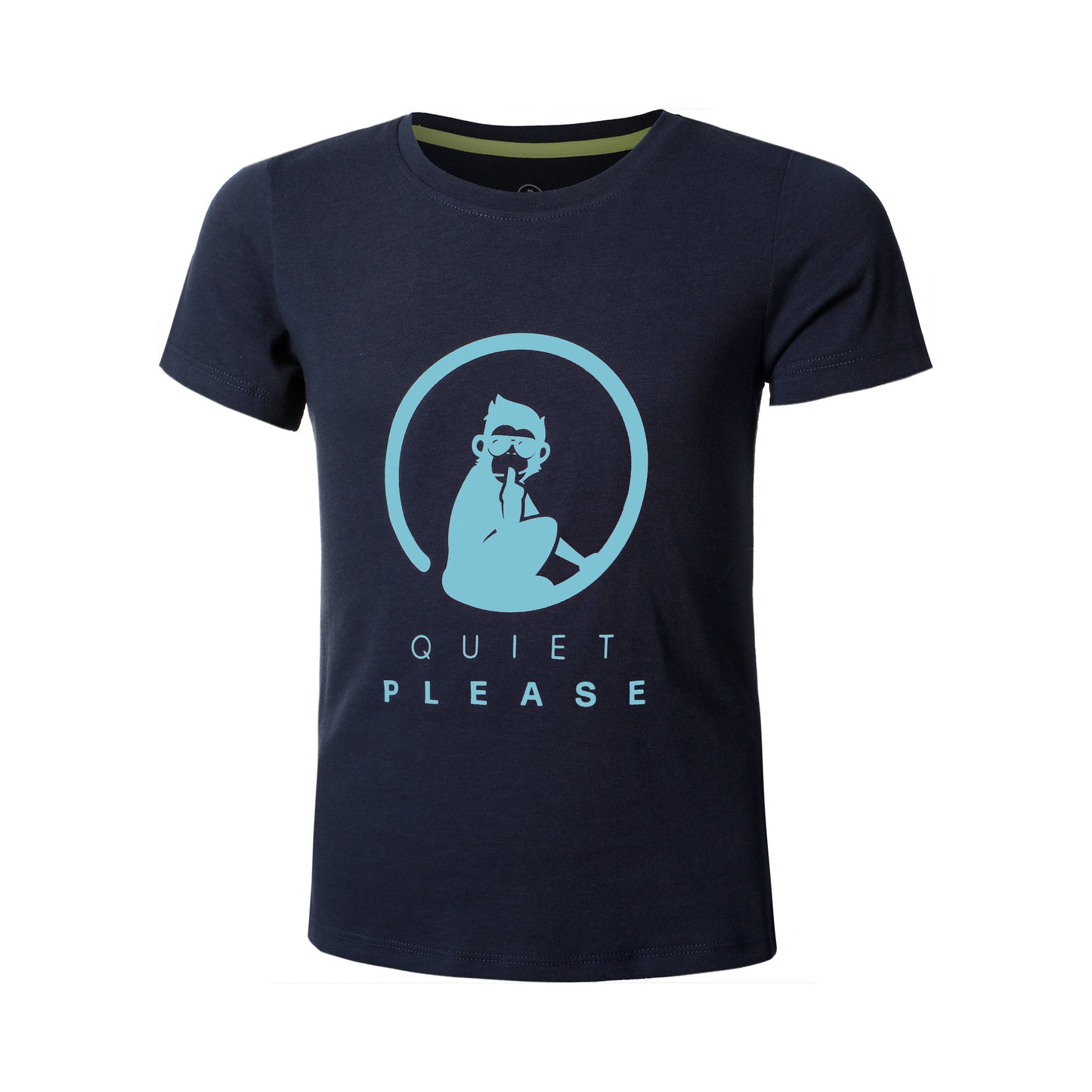 Quiet Please Advantage Logo T-shirt Jongens-Donkerblauw