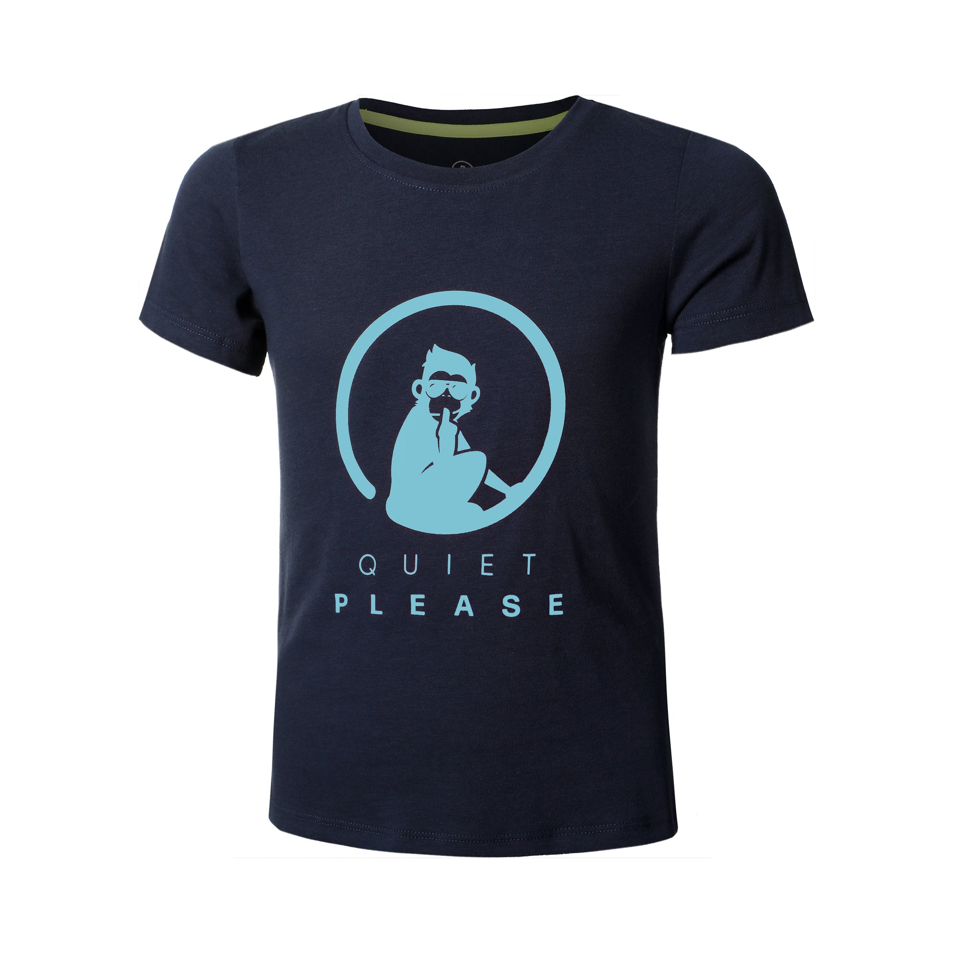 Quiet Please Advantage Logo T-shirt Jongens-Donkerblauw