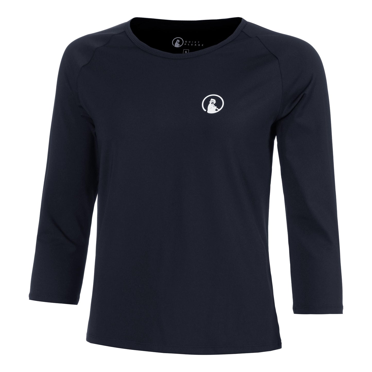 Quiet Please Mixed Longsleeve Dames-Donkerblauw