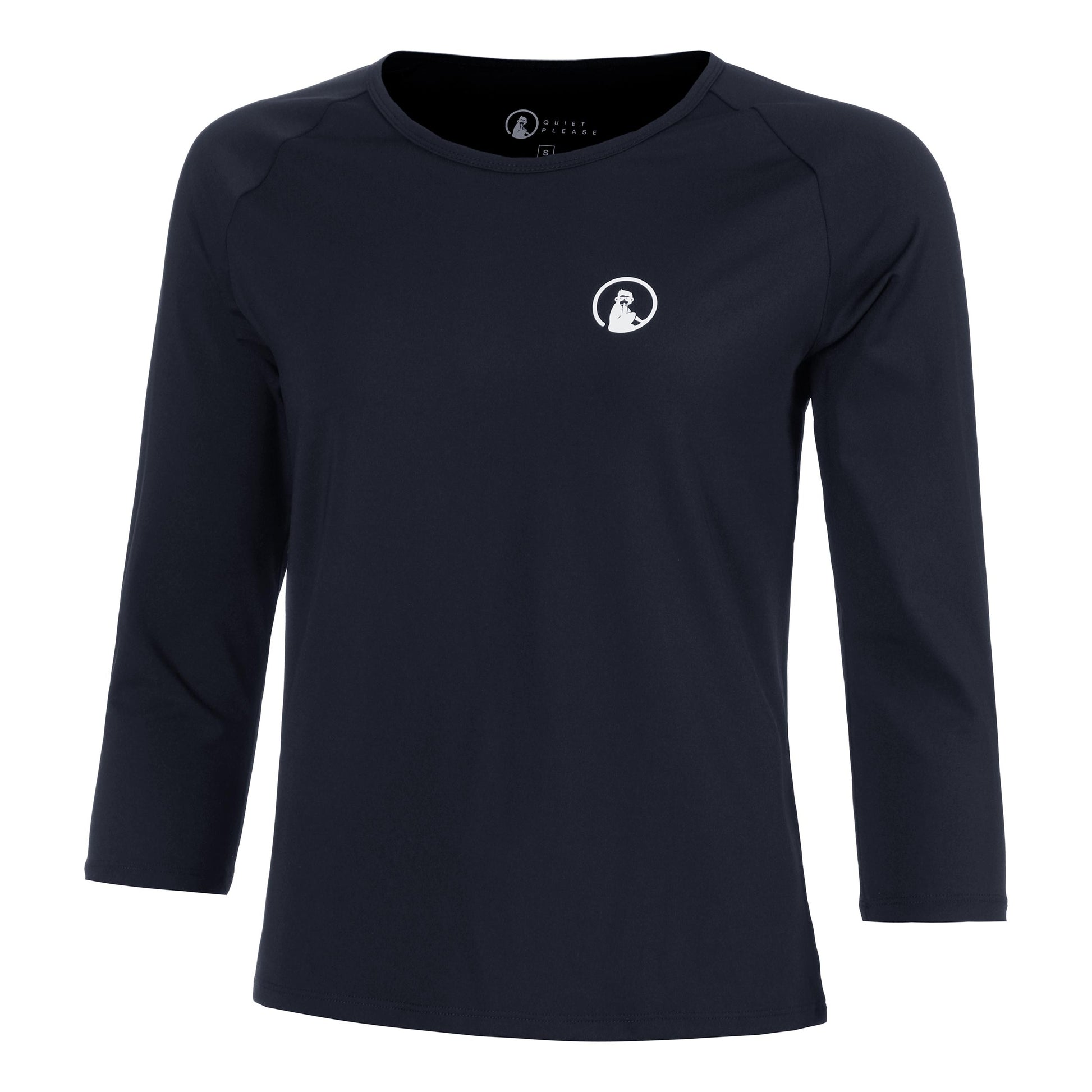 Quiet Please Mixed Longsleeve Dames-Donkerblauw