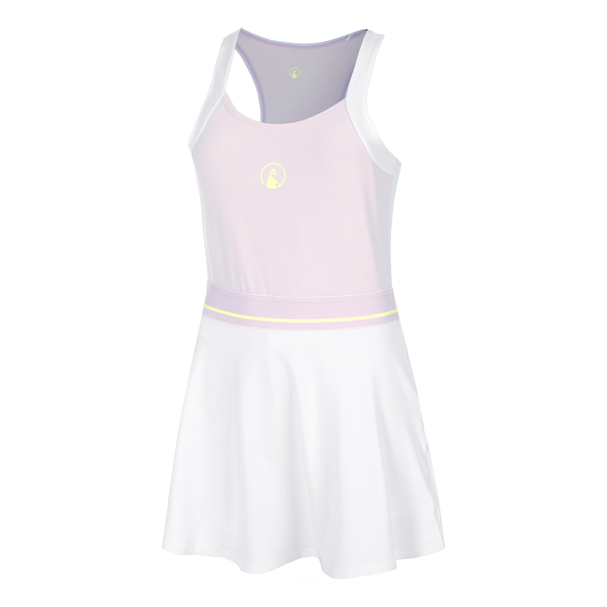 Quiet Please Mind Volley Jurk Dames-Mauve,Wit