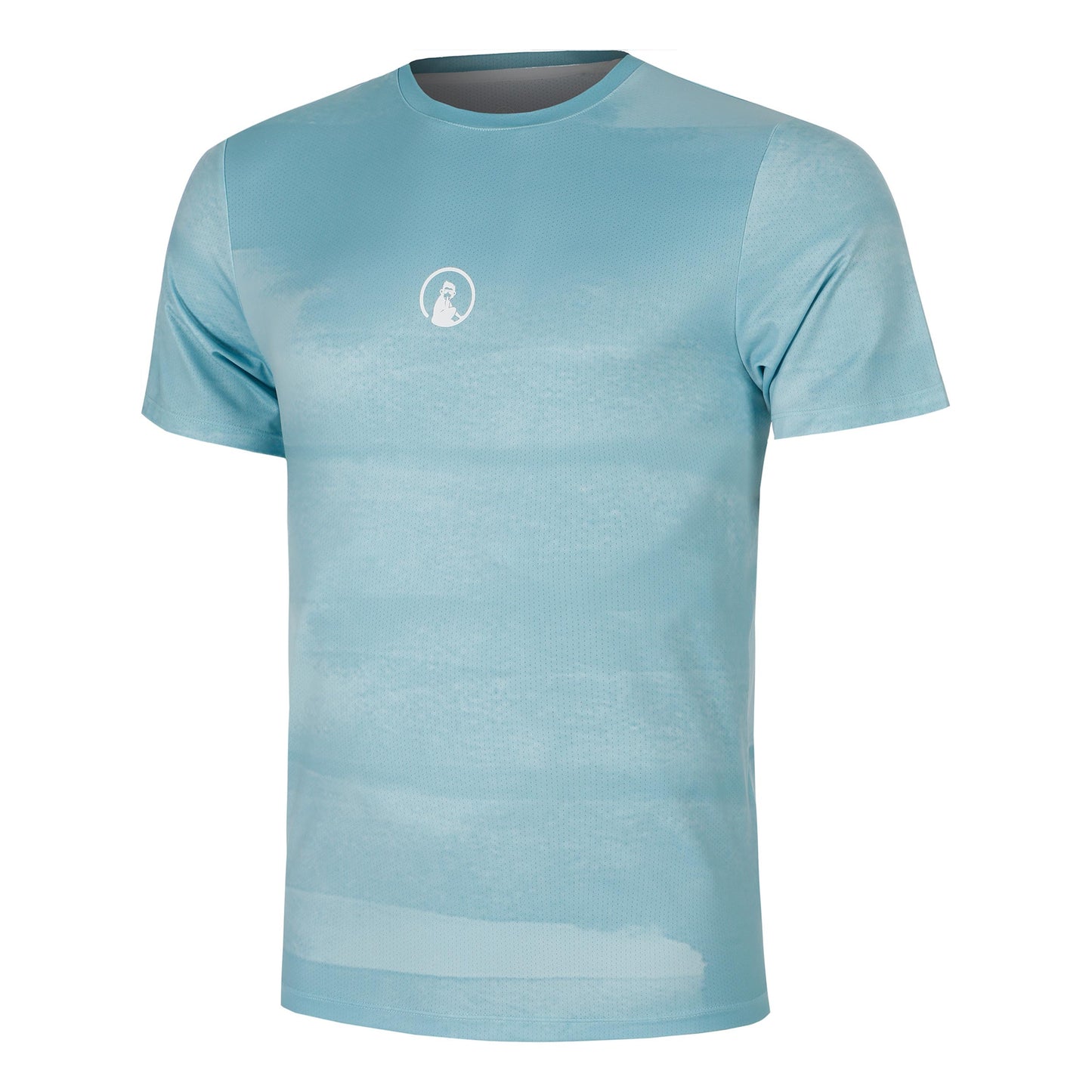 Quiet Please Create Receiver Wipe T-shirt Heren-Lichtblauw,Wit