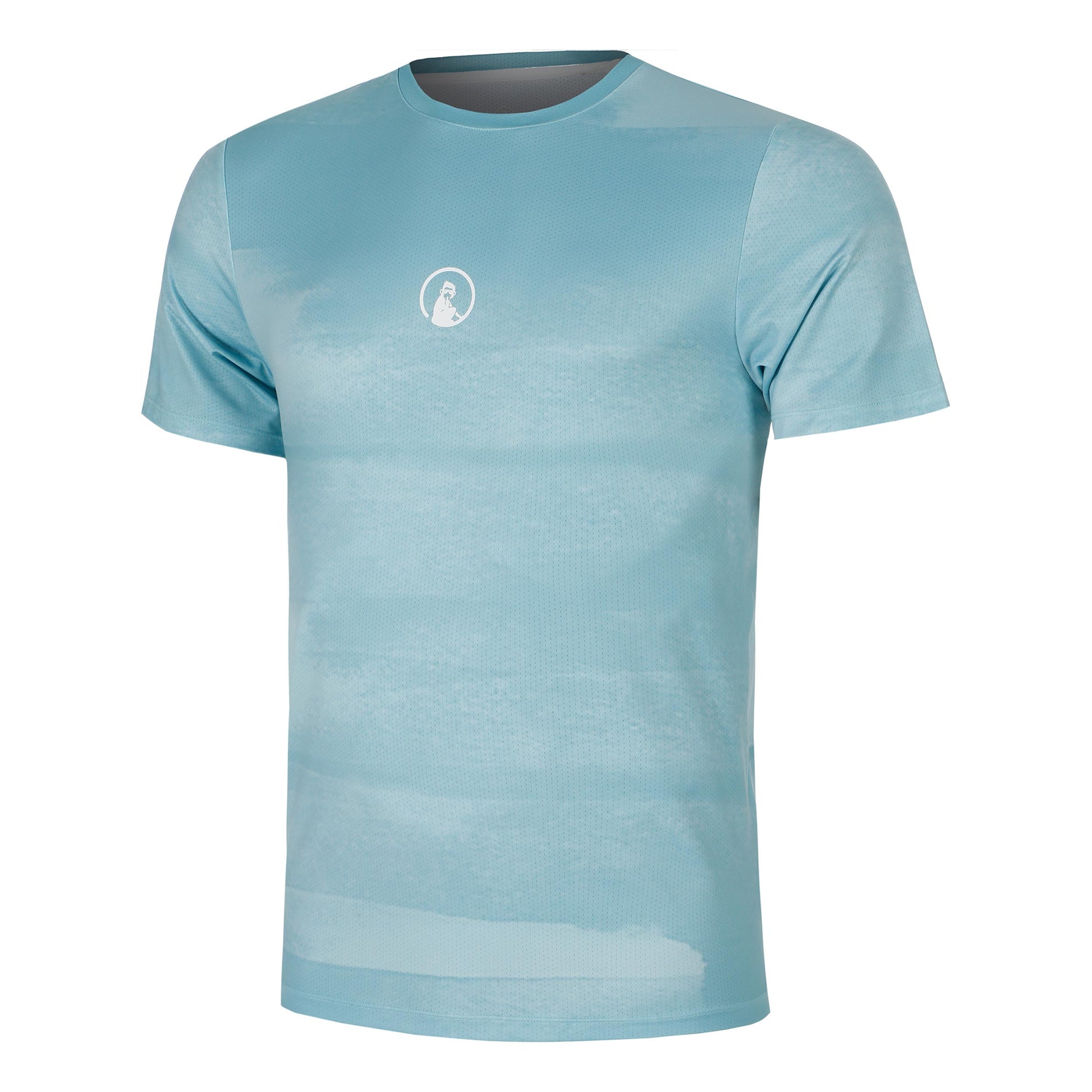 Quiet Please Create Receiver Wipe T-shirt Heren-Lichtblauw,Wit