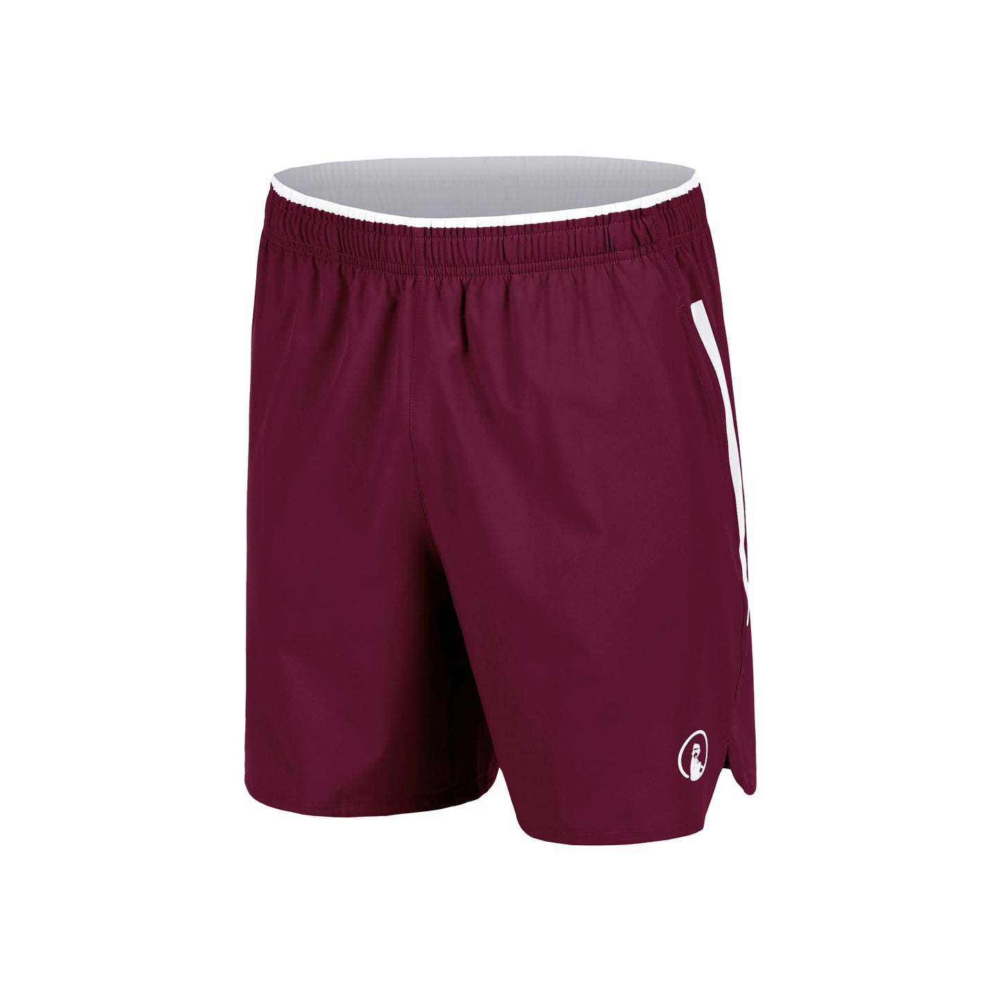 Quiet Please Create Drop 7in Shorts Heren-Wijnrood,Wit