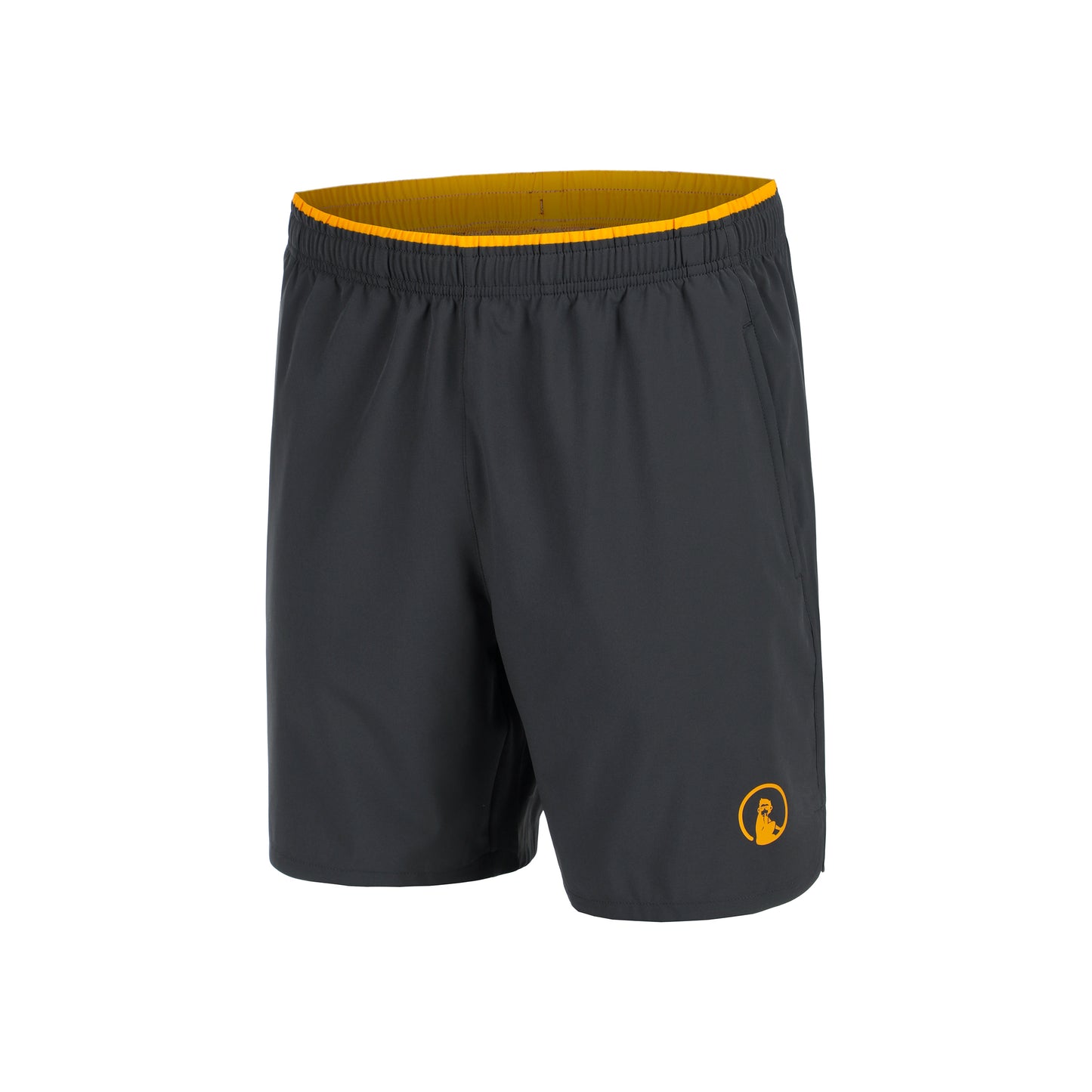 Quiet Please Endlessly Slam 7in Shorts Heren-Antraciet,Oranje