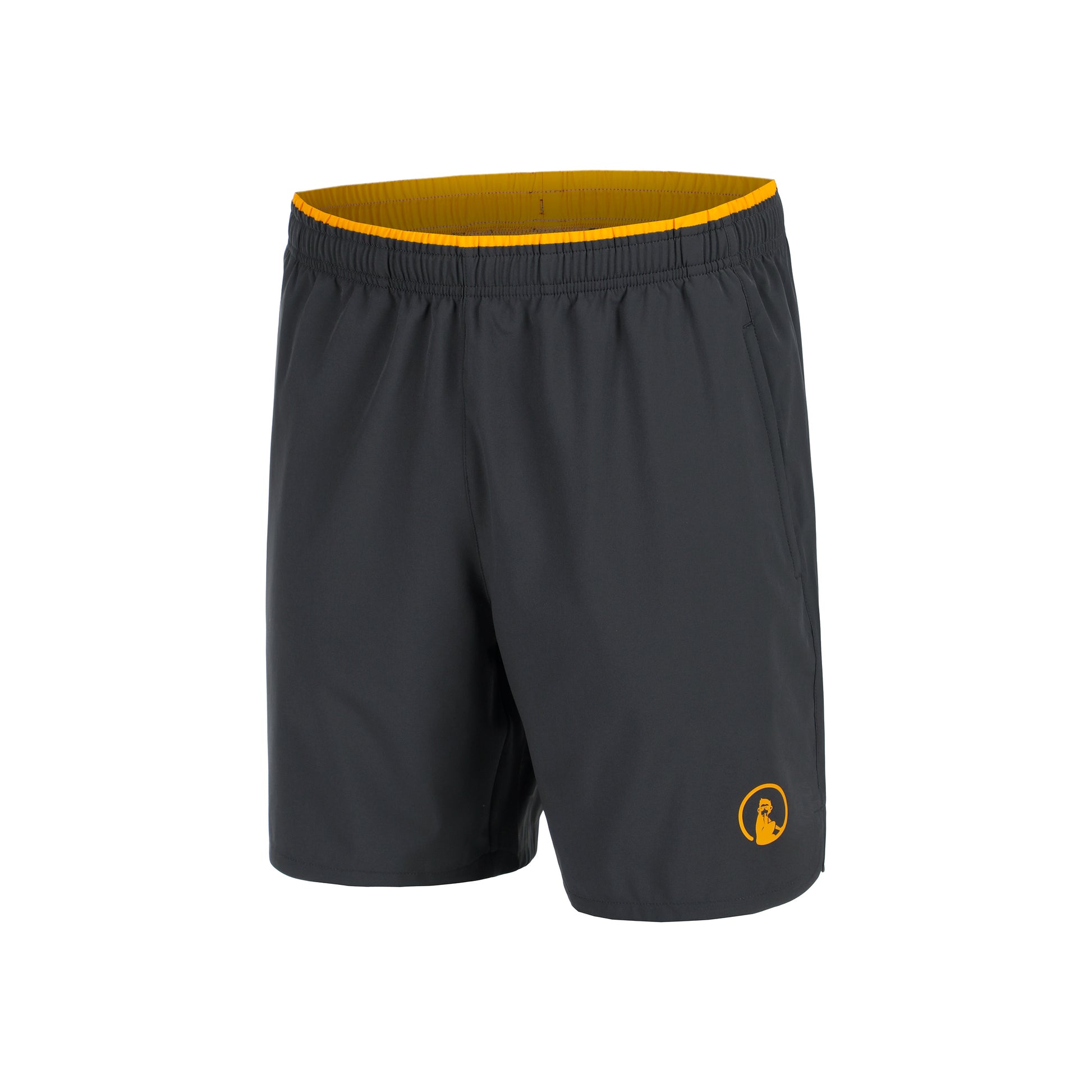 Quiet Please Endlessly Slam 7in Shorts Heren-Antraciet,Oranje