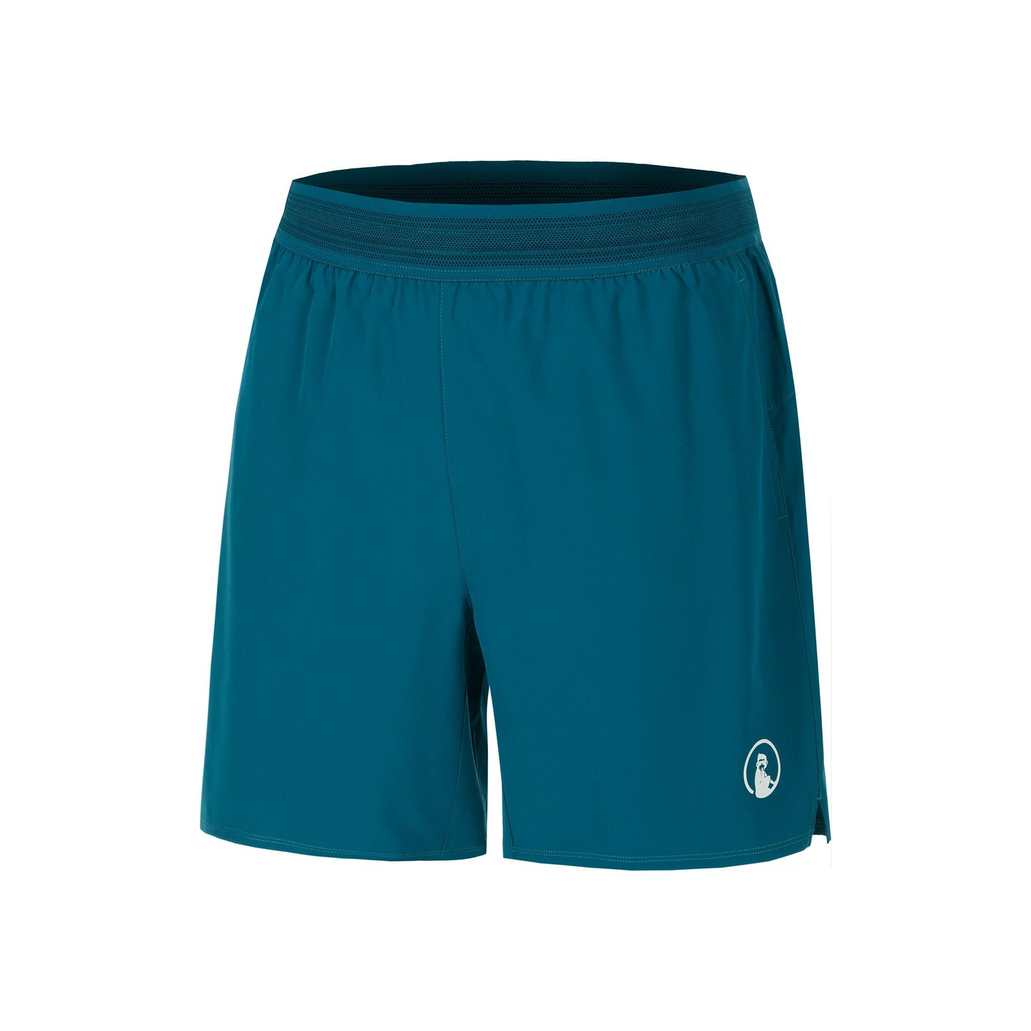 Quiet Please Create Challenger 2in1 7inch Shorts Heren-Petrolblauw,Wit