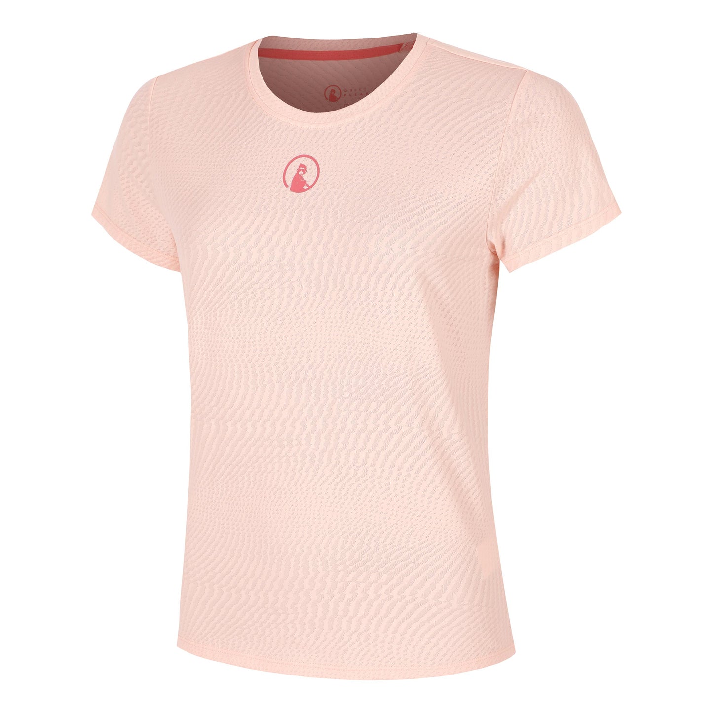 Quiet Please Endlessly Spin T-shirt Dames-Roze