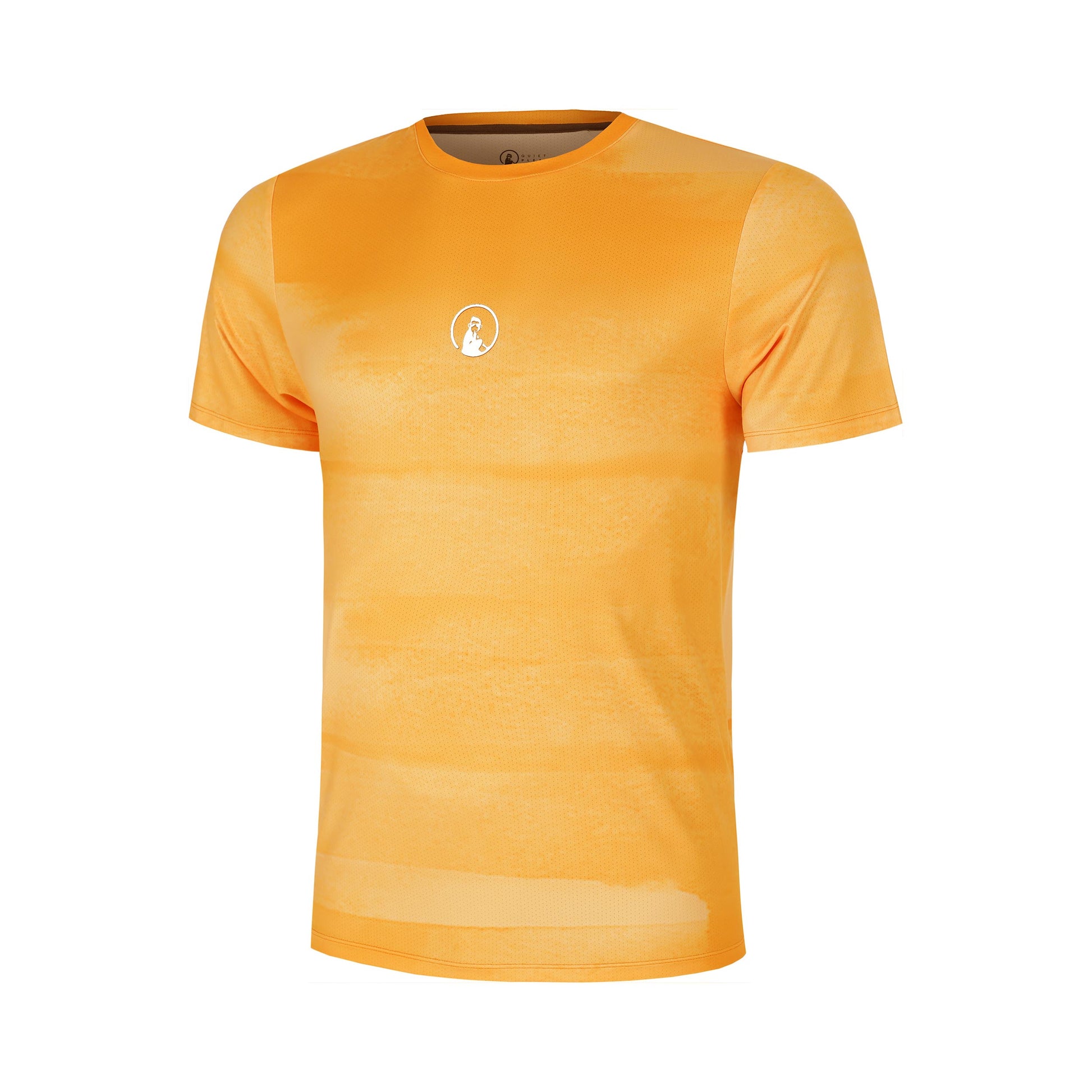 Quiet Please Endlessly Receiver Wipe T-shirt Jongens-Oranje,Wit