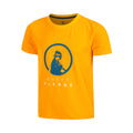 Endlessly Trainings T-shirt Jongens-Oranje,Veelkleurig