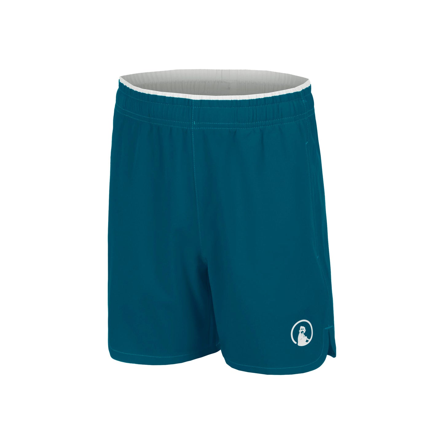 Quiet Please Create Smash Shorts Jongens-Petrolblauw,Wit