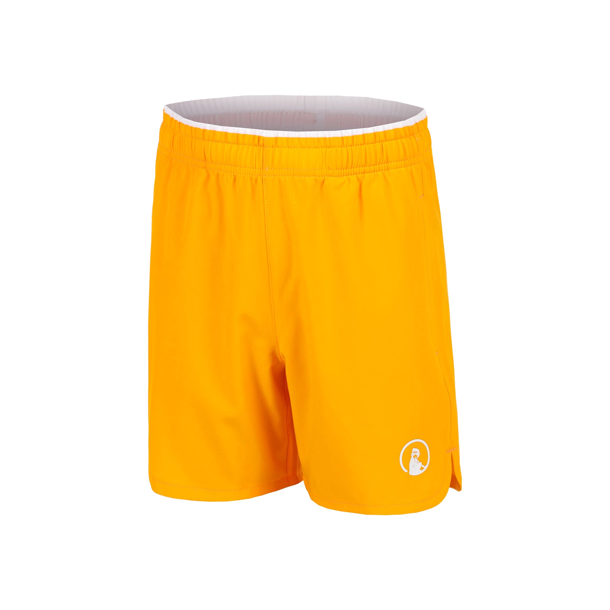 Quiet Please Endlessly Smash Shorts Jongens-Oranje,Wit