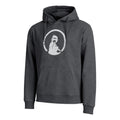 Endlessly Washed Out Loose Fit Sweater Met Capuchon Heren-Antraciet,Wit