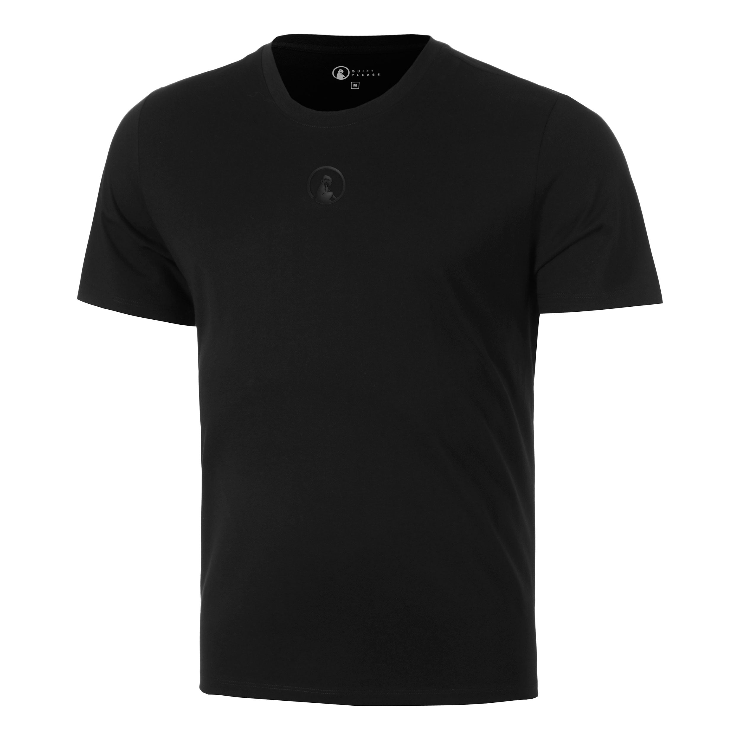 Quiet Please Tonal Core T-shirt Heren-zwart