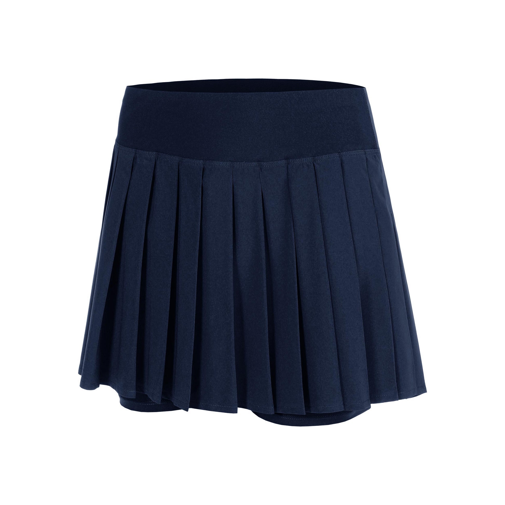 Quiet Please Love Pleated Rok Dames-donkerblauw