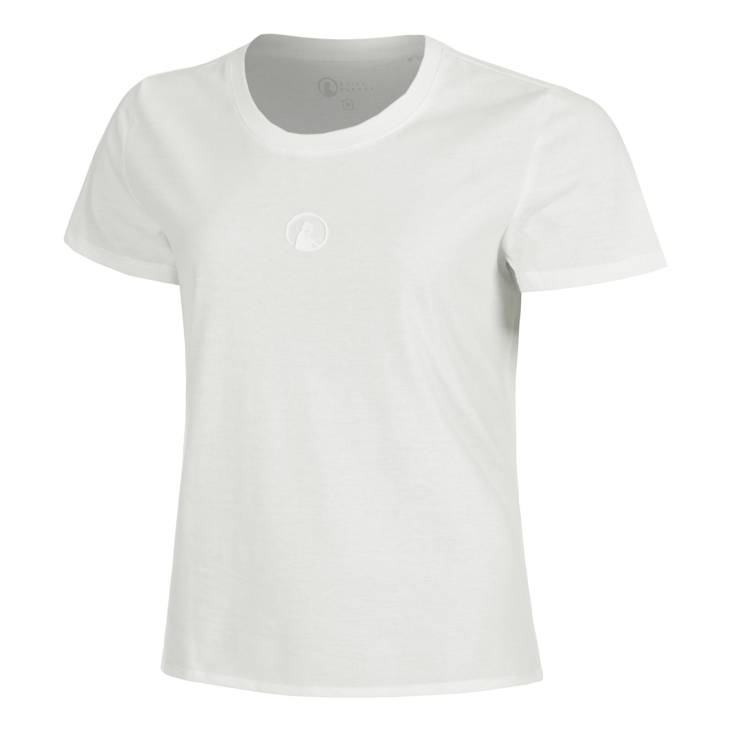 Quiet Please Tonal Core T-shirt Dames-crème