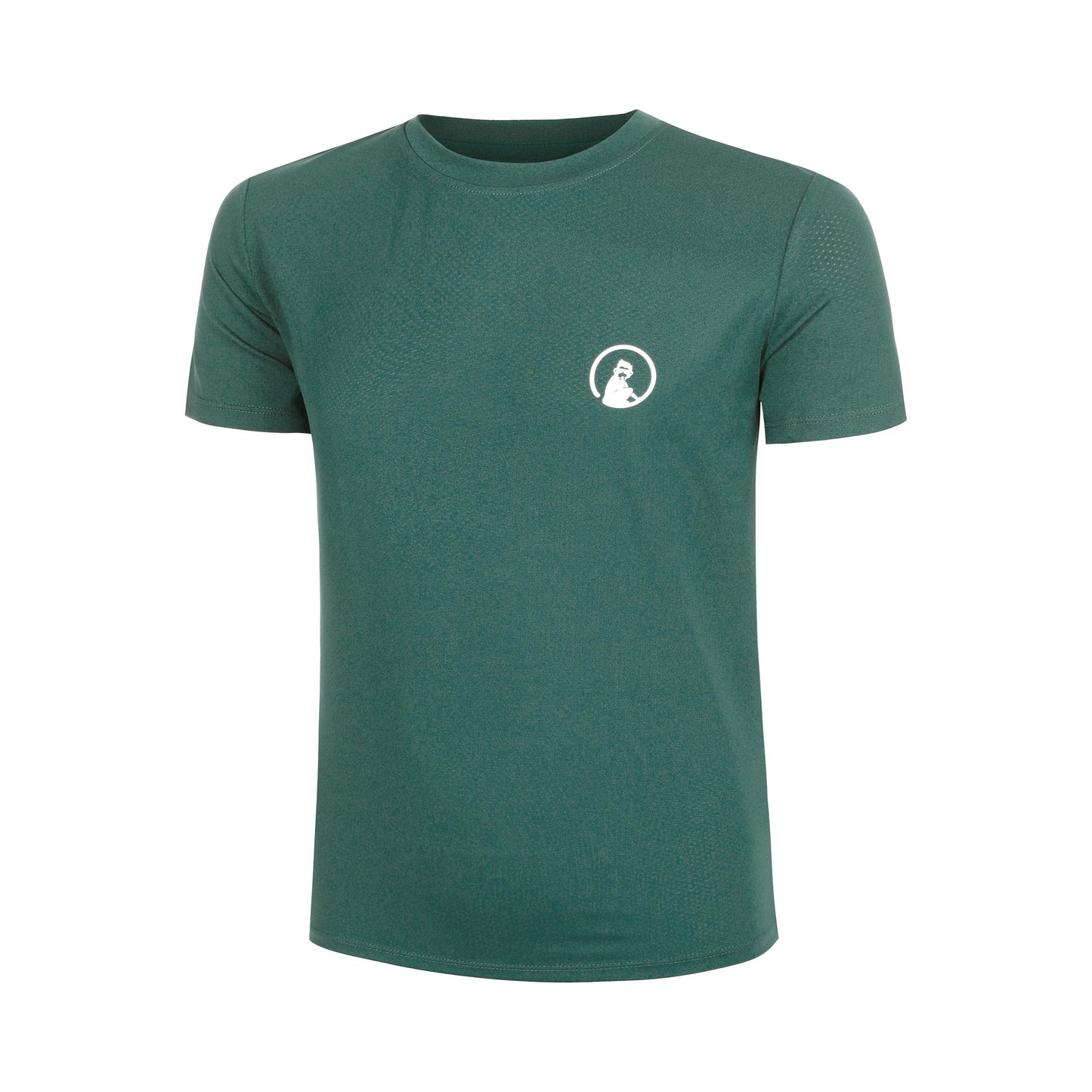 Quiet Please Receiver T-shirt Jongens - groen, wit