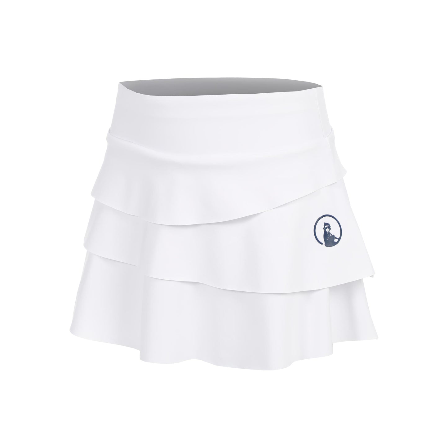 Quiet Please Flounce Rok Meisjes-wit