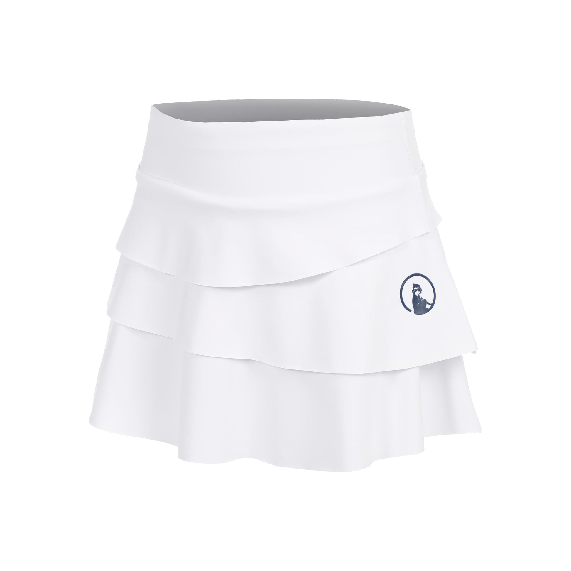 Quiet Please Flounce Rok Meisjes-wit