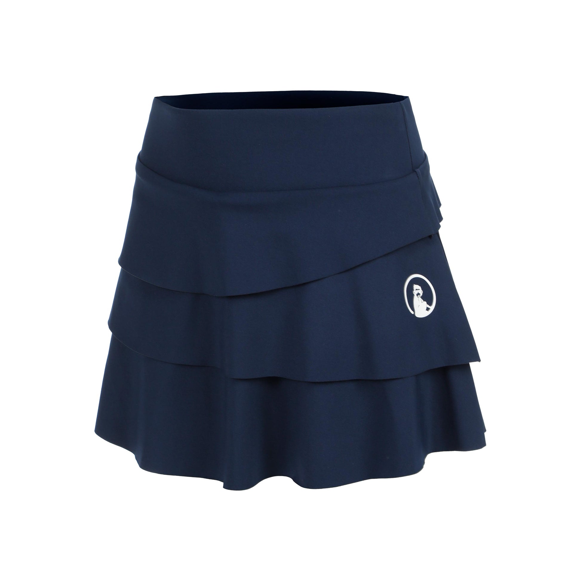 Quiet Please Flounce Rok Meisjes-donkerblauw