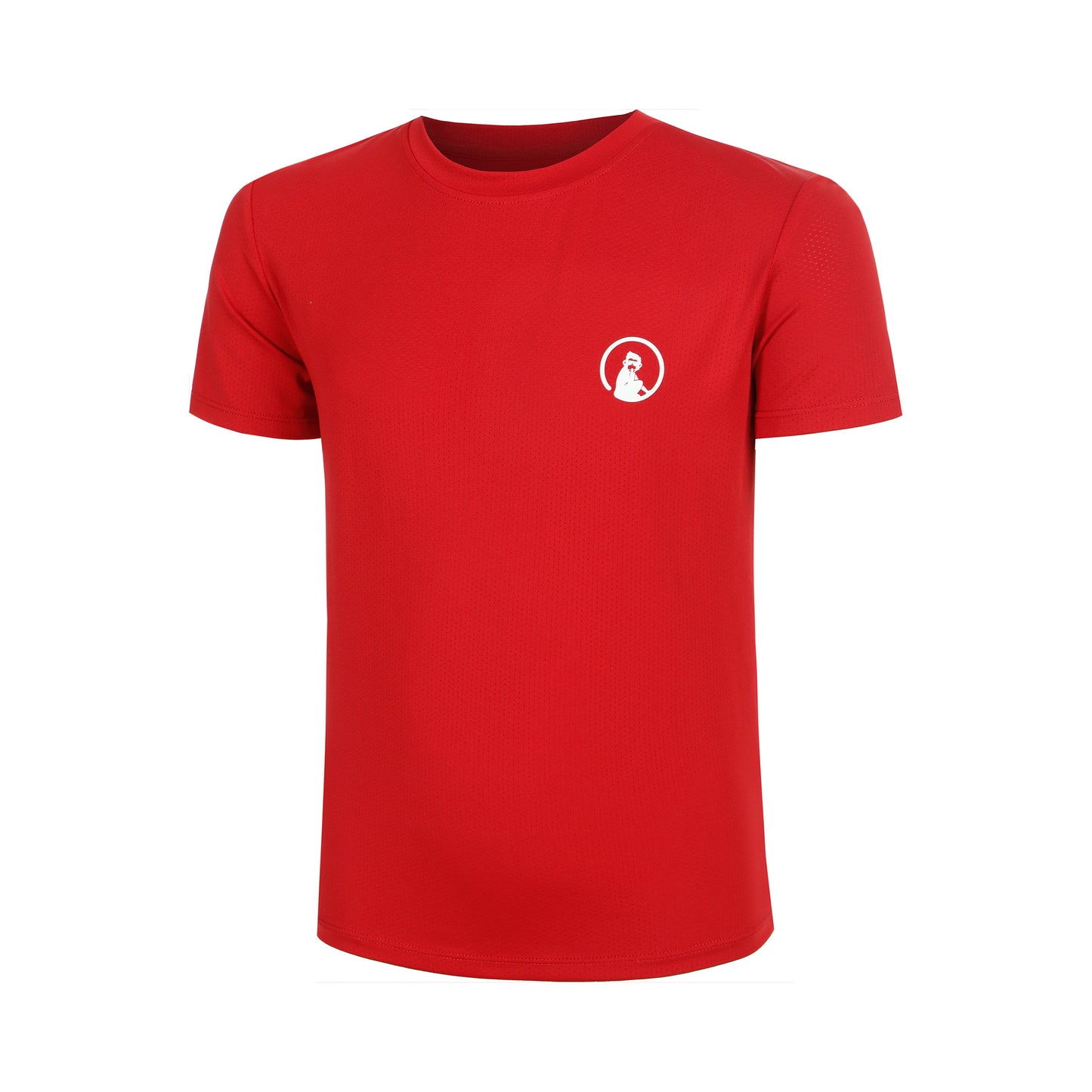 Quiet Please Receiver T-shirt Jongens - rood, wit