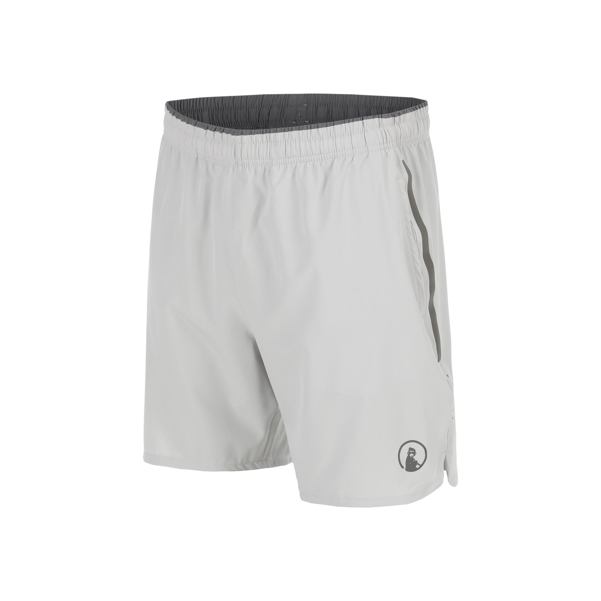Quiet Please Drop 7in Shorts Heren - grijs, donkergrijs