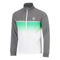 Faded Trainingsjack Heren - grijs, groen
