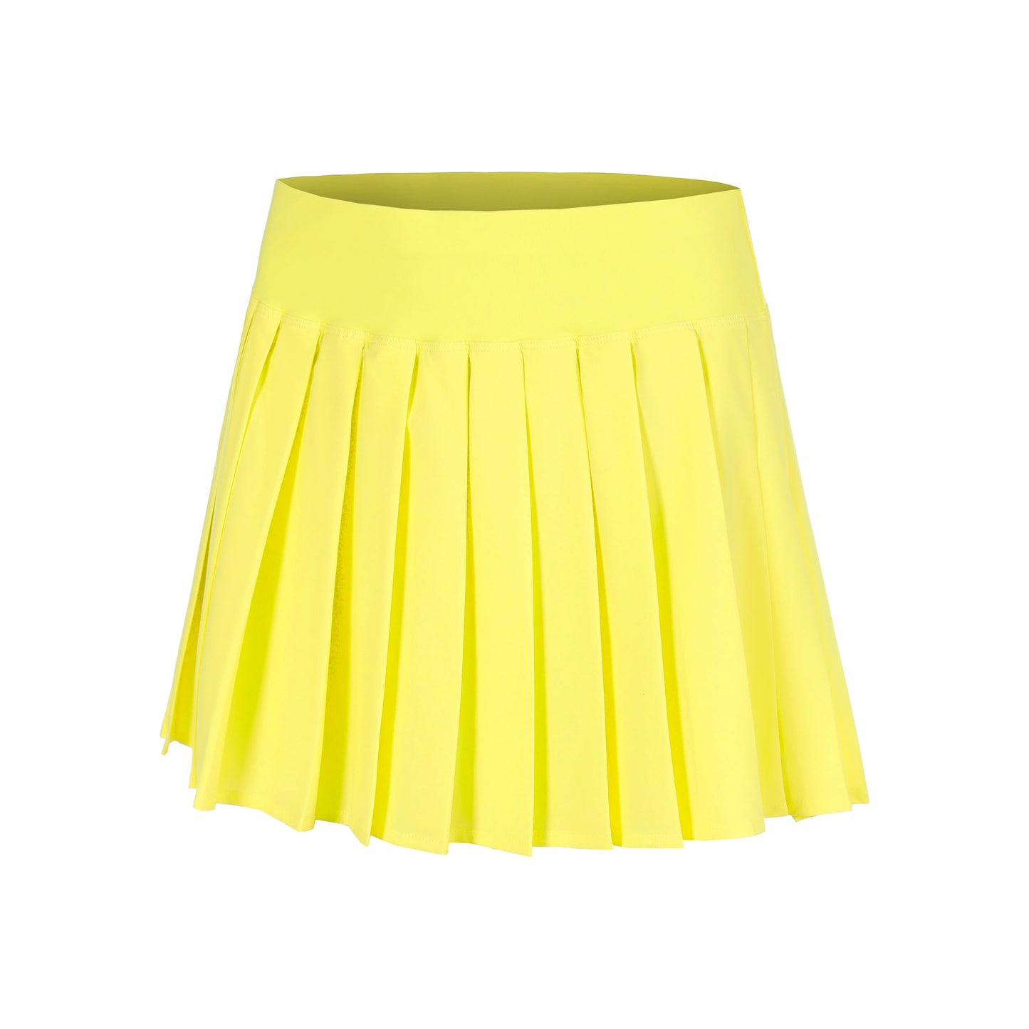 Quiet Please Love Pleated Rok Dames - geel, wit