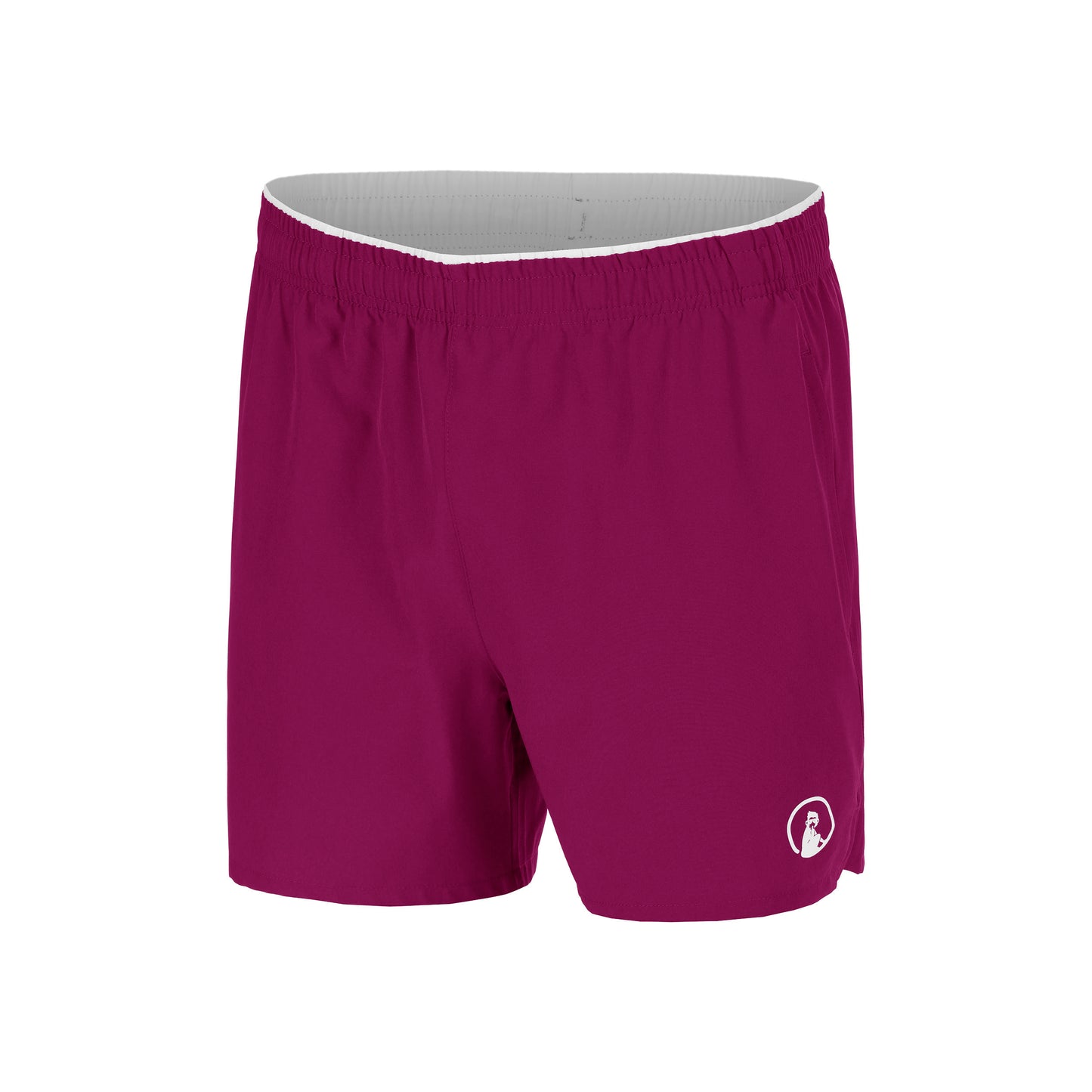 Quiet Please Smash Shorts Jongens-berry, wit