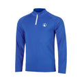 Crushig Serve 1/4 Zip Longsleeve Jongens - blauw, wit