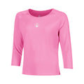 Crush Mixed Longsleeve Meisjes-pink, wit