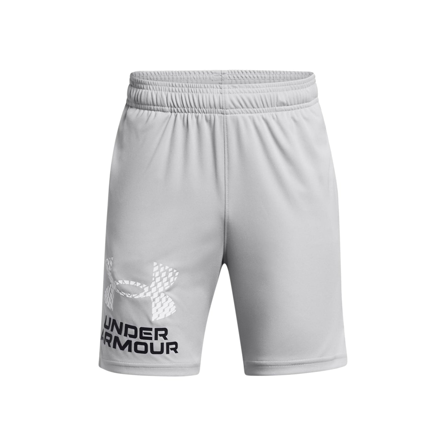 Under Armour Tech Logo Shorts Jongens-grijs, wit