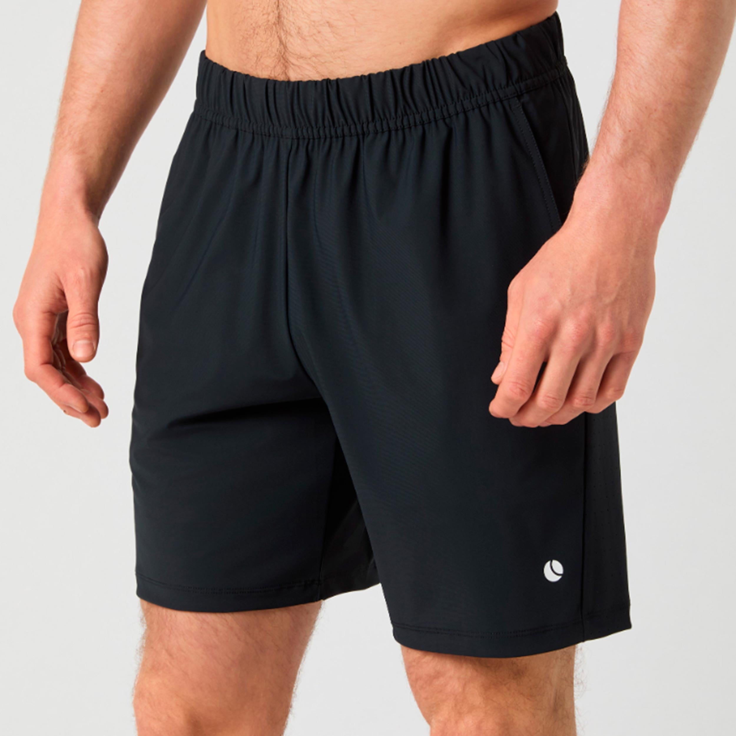 Björn Borg Ace Sports 8 Inch Shorts Heren-zwart, wit