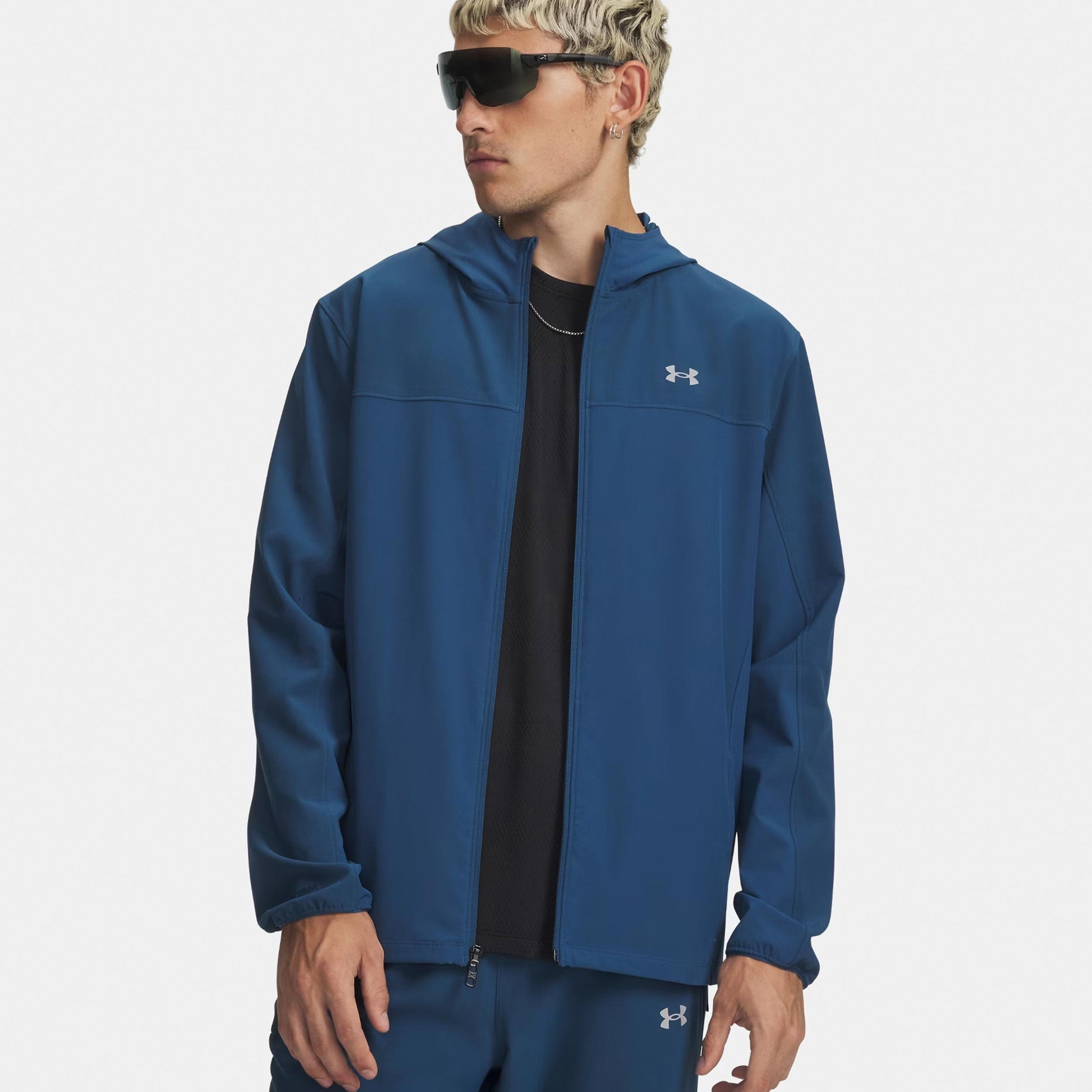 Under Armour Velociti Pro Storm Hardloopjas Heren - blauw, zilver