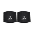 Tennis Zweetband Unisex - zwart, grijs