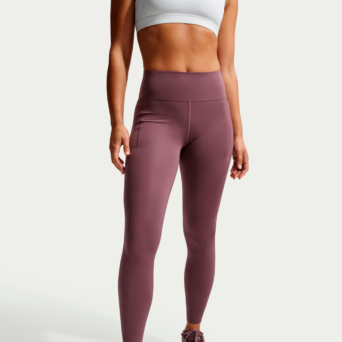 Nike Swift Hardlooplegging Dames - bruin, zilver