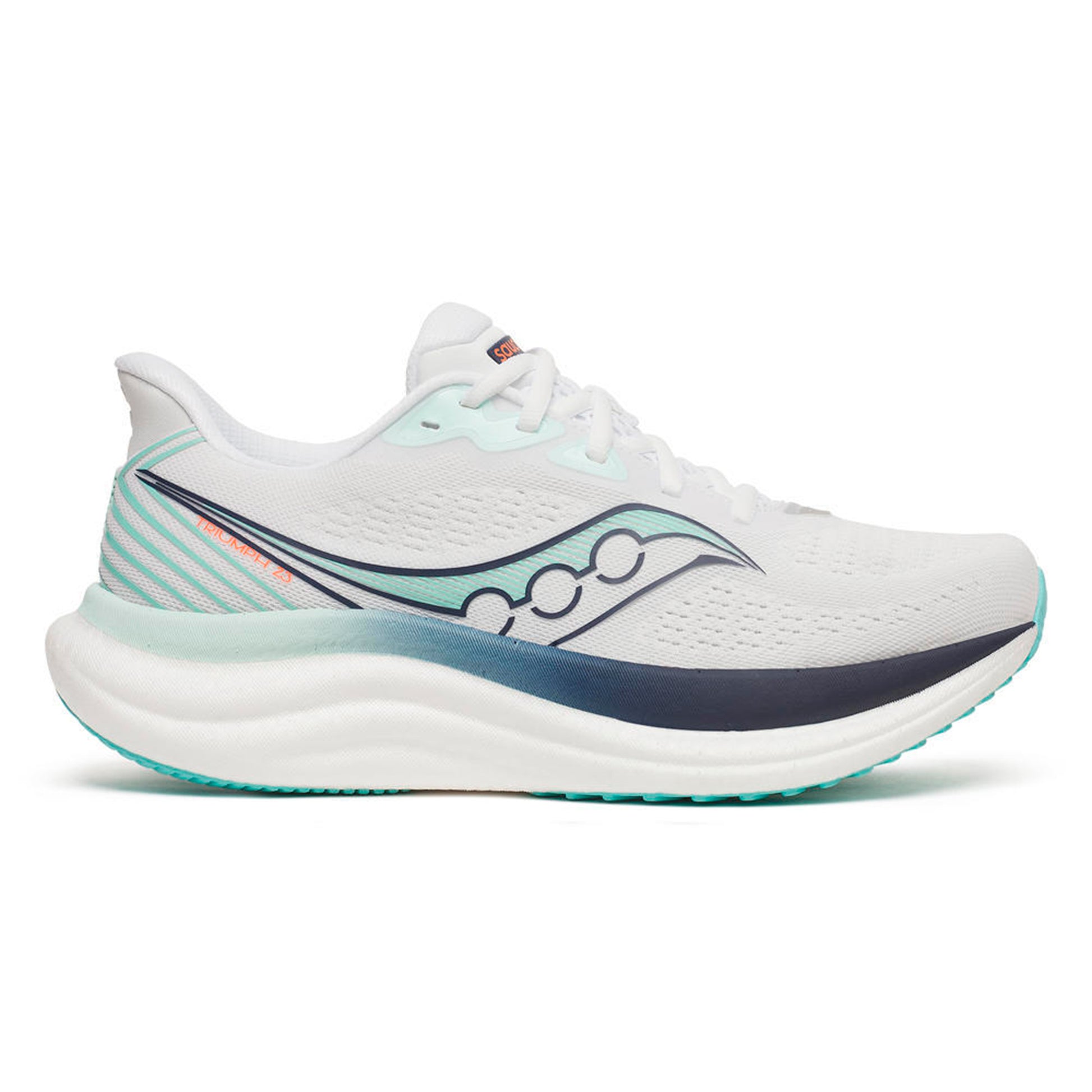 Saucony Triumph 23 Neutrale schoen Dames - wit, mint