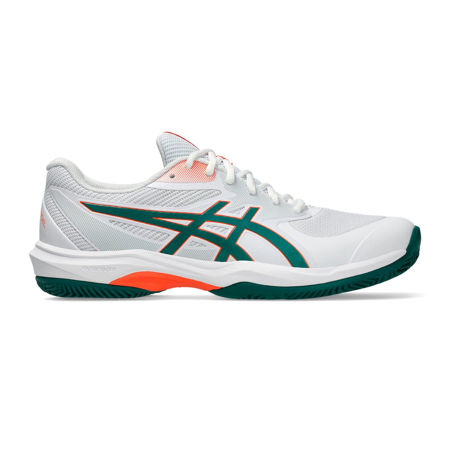 ASICS Game FF Padel schoen Heren - wit, donkergroen