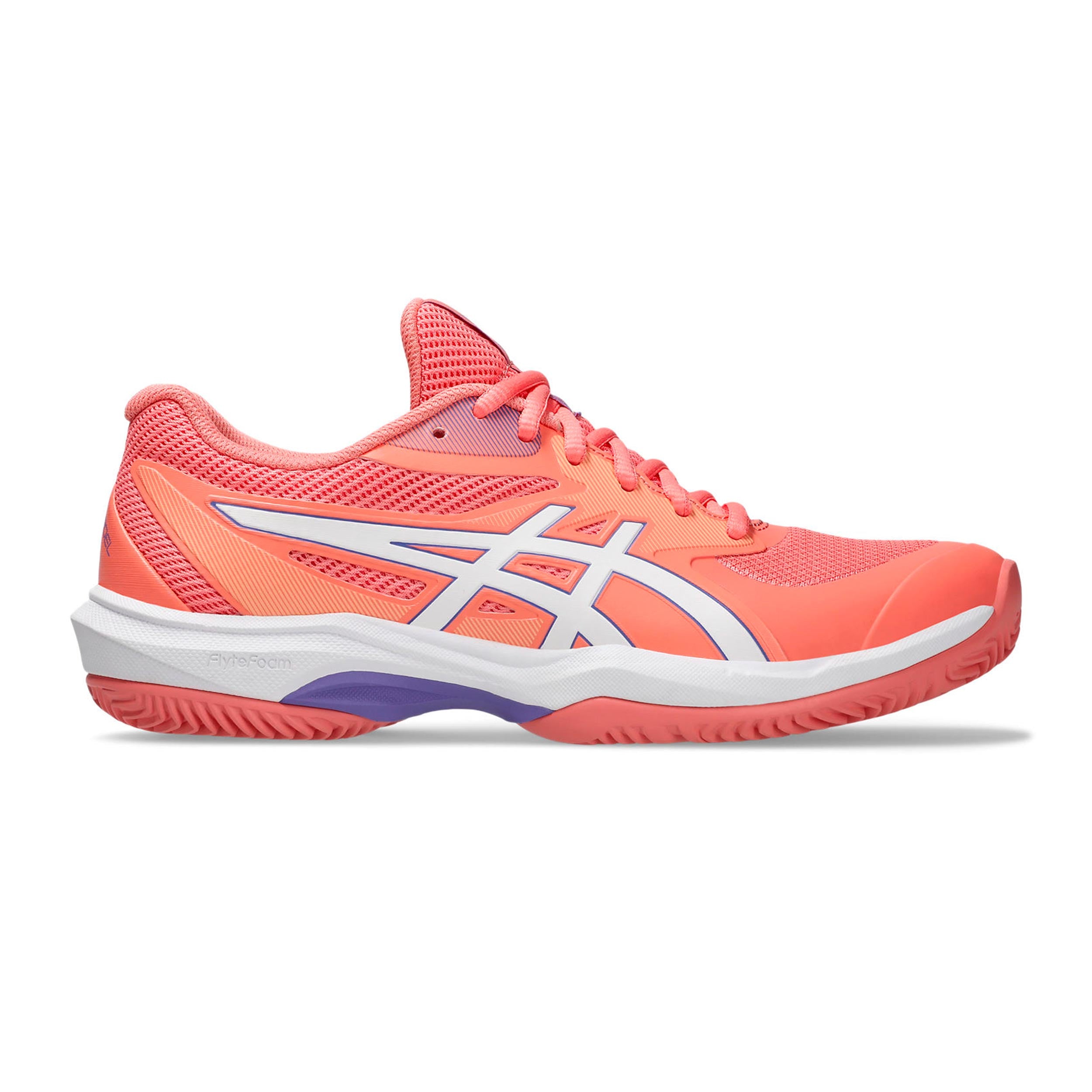 ASICS Game FF Padel schoen Dames - koraal, wit