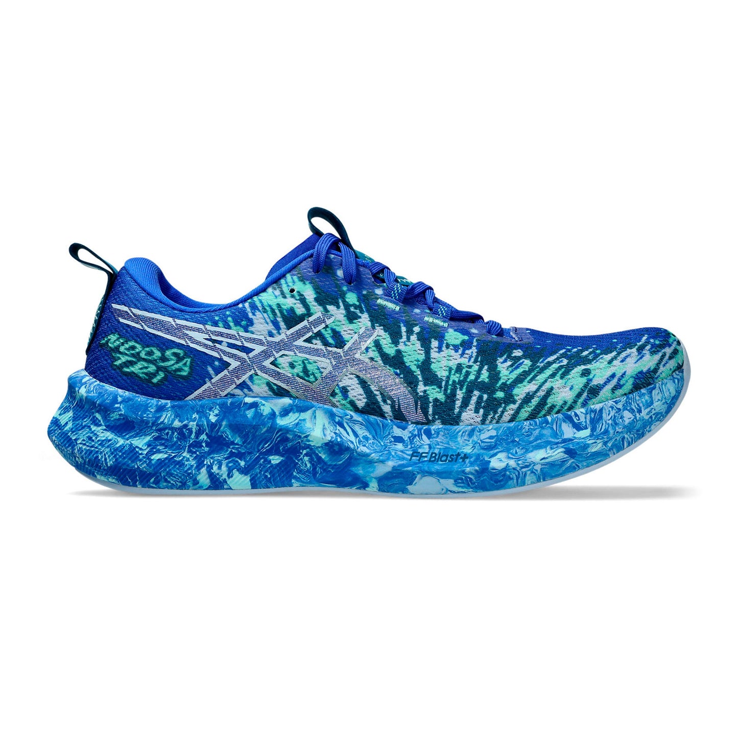 ASICS NOOSA TRI 16 Wedstrijdschoen Heren - blauw, groen