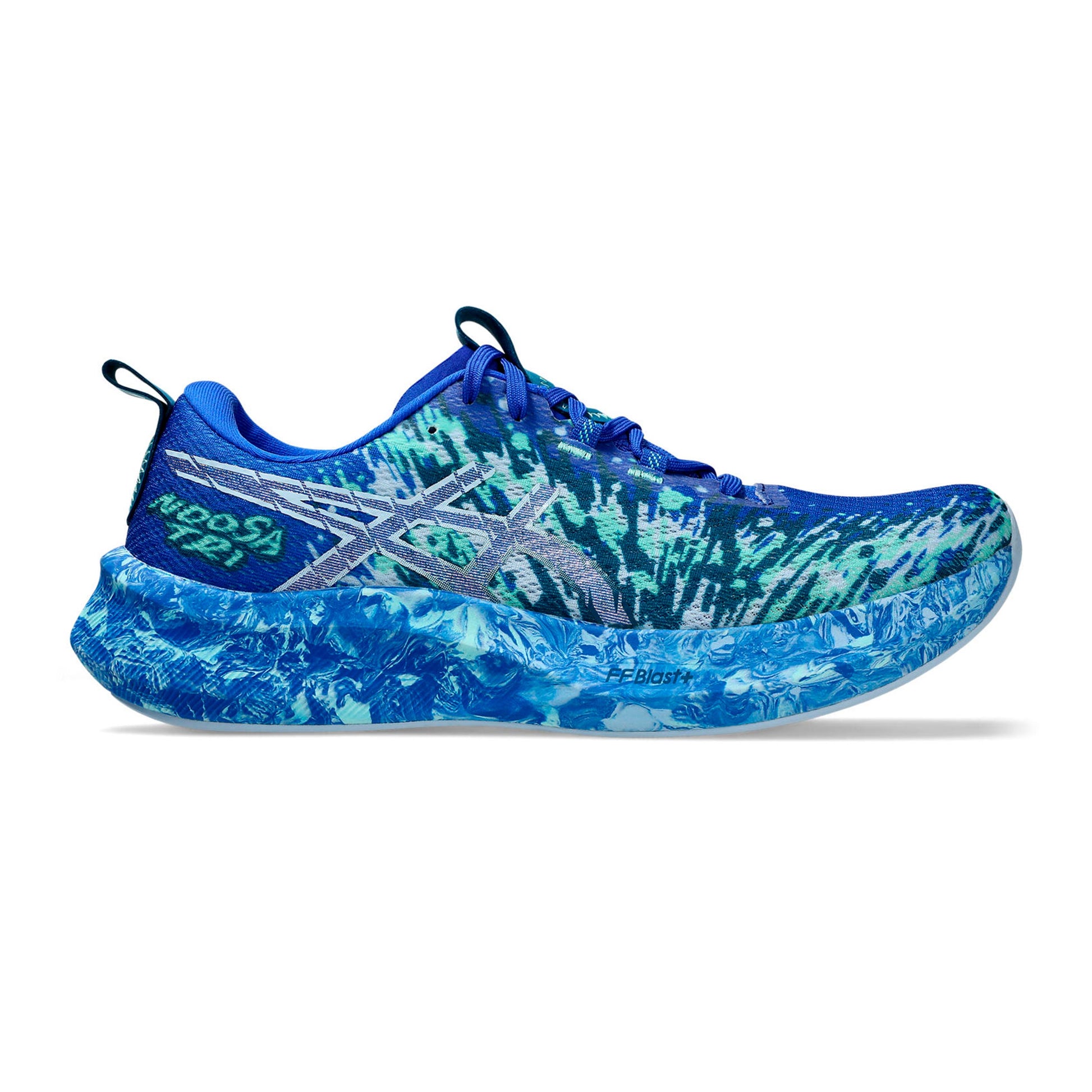 ASICS NOOSA TRI 16 Wedstrijdschoen Heren - blauw, groen