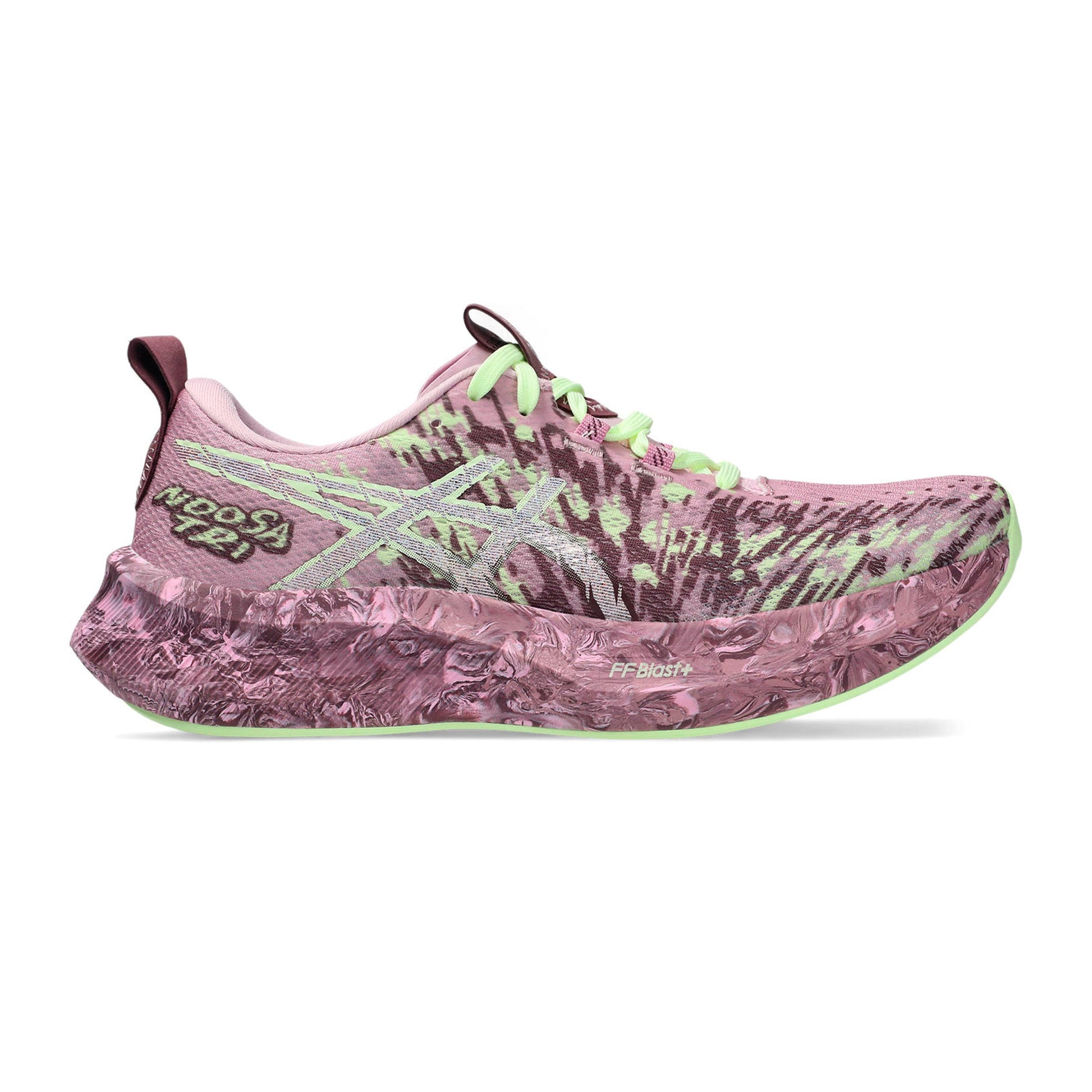 ASICS NOOSA TRI 16 Wedstrijdschoen Dames - lila, geel